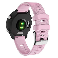 Acheter Wewoo Bracelet pour montre connectée en silicone avec Smartwatch Garmin Forerunner 245 rose