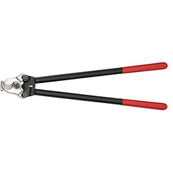 KNIPEX Coupe-câbles, tête du couteau forgée, Ø de la capacité de coupe : 27 mm, Section du conducteur 150 mm², Long. 600 mm