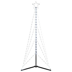 Avis vidaXL Guirlande de sapin de Noël 363 LED blanc froid 180 cm