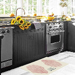 Alter Tapis de cuisine, 100% Made in Italy, Tapis antitache avec impression numérique, Tapis antidérapant et lavable, Modèle Elysia, 120x52 cm