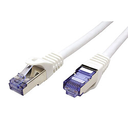 Avis ROLINE CAT.6a S/FTP câble de réseau 2 m Cat6a S/FTP (S-STP) Blanc (ROLINE S/FTP PatchCd C6A.LSOH.CL.wht.2m)