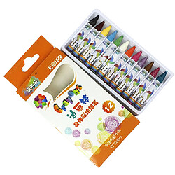 Peintures corporelles pour le visage non toxiques Les crayons forment des kits de peinture, 12 couleurs