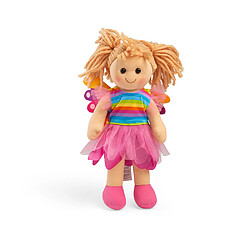 Bigjigs Toys Poupée douce Chloe, 34 cm de haut