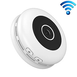 Wewoo H11 Mini HD APP 1080P Caméra de surveillance WiFi intelligente grand angle portable de 120 degrésNe supporte pas la vision de nuit infrarougel&39enregistrement avec détection de mouvementl&39enregistrement photo et l&39enregistrement en boucle Blanc