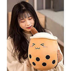 Avis Universal 25cm Bubble Tea Peluche Milk Bubble Tea Deluxe Coussin en forme de tasse farci Doux Dos Coussin Cadeau