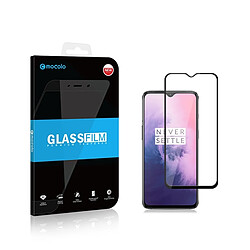 Wewoo Film de verre trempé Pour le de à colle complète OnePlus 7T 2pcs mocolo 0.33mm 9H 2.5D pas cher