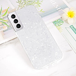 Coque en TPU + acrylique IPAKY anti-rayures, antichoc blanc pour votre Samsung Galaxy S22 5G