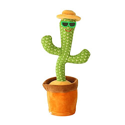 RedMiter Peluche cactus Électronique avec chanson Dansant 35cm-Vert