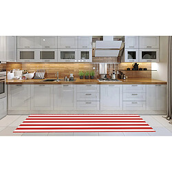 Alter Chemin de cuisine, 100% Made in Italy, Tapis résistant aux taches avec impression numérique, Tapis antidérapant et lavable, Modèle Bryce, cm 240x52