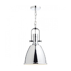 Luminaire Center Suspension Nolan chrome poli 1 ampoule