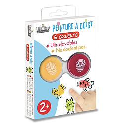 Crealign Peinture a doigts - pack six encreurs