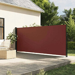 vidaXL Auvent latéral rétractable marron 160x300 cm