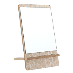 Acheter salle de bains rasage miroir de courtoisie debout en bois pliable