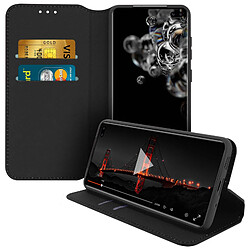 Avizar Housse Samsung Galaxy S20 Ultra Étui Folio Portefeuille Fonction Support noir