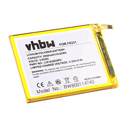 vhbw Li-Polymère batterie 2850mAh (3.8V) pour téléphone portable mobil smartphone comme Sony 1305-6549