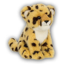 WWF peluche guépard de 15 cm jaune noir