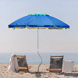 Avis Parasol de plage aluminium leger visser protection uv GiraFacile 200 cm Afrodite