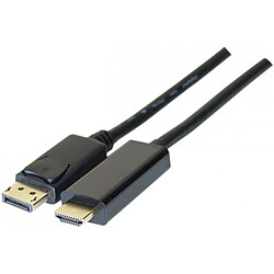 Abi Diffusion Cordon DisplayPort 1.2 m vers HDMI® 2.0 m - 2 m