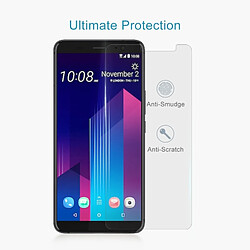 Wewoo Verre trempé pour HTC U11 + 0.26mm 9 H Surface Dureté 2.5D Courbe Bordée Protecteur d'écran pas cher