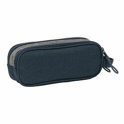 Avis Trousse Fourre-Tout Double Kappa Dark navy Gris Blue marine 21 x 8 x 6 cm