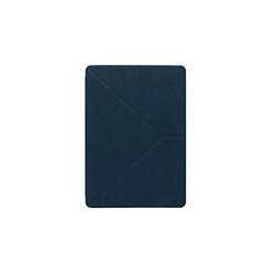 MW Étui pour iPad Air 9.7'' 2014 Folio Slim Polybag Fonction Stand Multi-position Bleu