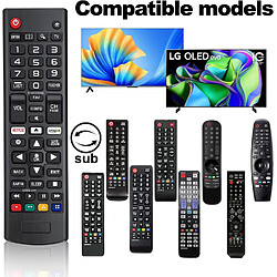 Avis SANAG Telecommande Universelle Pour Lg Smart Tv, Nouvelle Akb75095307 Telecommande Tv Universelle, Aucun Reglage Requis Remplacement Telecommande Pour Tv Lcd Lg