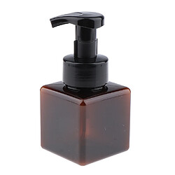 Vide Mousse Distributeur Pompe Bouteille Nettoyant Pour Le Visage Conteneur 250 Ml 2 Pcs Marron