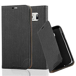 Cadorabo Coque Samsung Galaxy S6 EDGE Etui en Noir