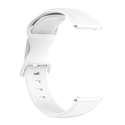 Avizar Bracelet pour Honor Magic Watch 2 42mm Silicone Souple Blanc