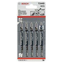 Avis Lame de scie sauteuse bois Bosch T 244 D Speed for Wood