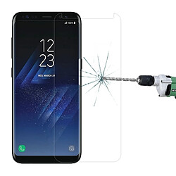 Wewoo Verre trempé Transparent pour Samsung Galaxy S8 + / G955 0.26mm 9 H dureté de surface 3D antidéflagrant non-plein écran incurvé cas amical Film