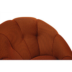 Avis Courtois Laville Fauteuil tissu rouge brique - FIGO