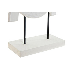 Avis Figurine Décorative DKD Home Decor Noir MDF Blanc (16 x 7 x 30,5 cm)