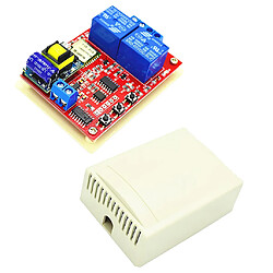 Acheter 2 canaux 220v module de relais carte télécommande récepteur wifi intelligent