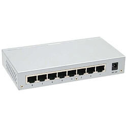 Commutateur Gigabit Longshine, 8 ports, LCS-GS7108-E métal