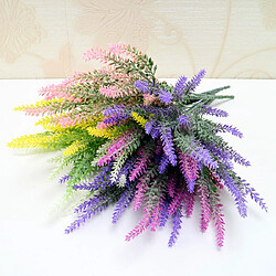 Avis Wewoo Fleurs Artificielles en soie de fleur de lavande romantiques Fausses plantes décoratives de simulation de grain pourpre