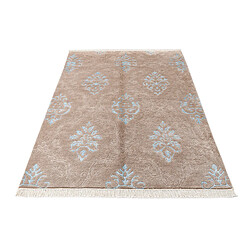 Avis Vidal Tapis de laine 193x130 brun Darya