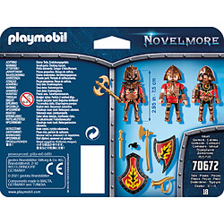 Avis Playmobil® 70672 Playmobil Novelmore 3 combattants Burnham Raiders