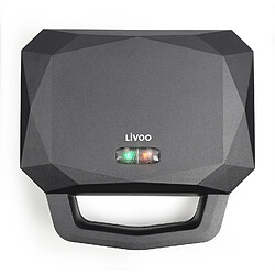 Gaufrier 1000w noir - dop232 - LIVOO pas cher