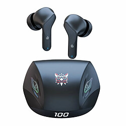 Onikuma T33 Casque De Jeu Bluetooth Affichage Numérique Suppression Du Bruit Tws Écouteurs Intra-Auriculaires Sans Fil Noir