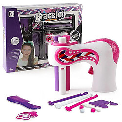 Universal Lot de cheveux tricotés électriques en 3 pièces pour enfants créatifs, capillaire(blanche)