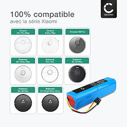 Avis Batterie pour Xiaomi Roborock S50, S51, S55, S5 Max, S6, S7 MaxV Plus, S50, Q7 Max Plus, Dreame D9, D10, W10 5200mAh de CELLONIC