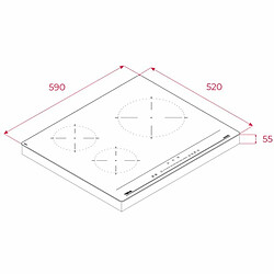 Plaque à Induction Teka IBC 63 BF100