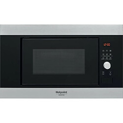 Hotpoint Micro ondes Grill Encastrable MF 20 GIX HA, 20 litres, Gril, Niche de 38 cm