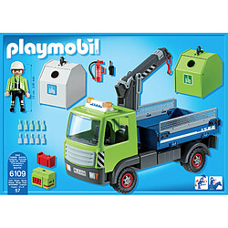 Avis Playmobil® Camion avec grue et conteneurs à verre - 6109