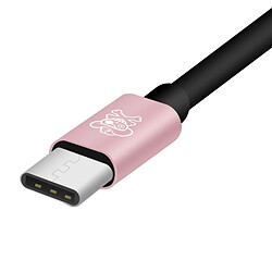 Avis Wewoo Câble d'adaptateur audio Hat-Ptince Type-C à Type-C et Jack Jack 3,5 mm, pour Galaxy, Google, LG, Sony, Huawei, Xiaomi, Lenovo et autres téléphones Android (Rose Gold)