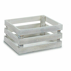 Gift Decor Boîte Décorative Blanc Bois de peuplier 22 x 9 x 13 cm (48 Unités)