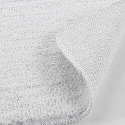 Avis Paris Prix Tapis de Bain Microfibre Métallisé 45x75cm Blanc