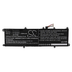 vhbw Batterie compatible avec Asus ZenBook UX430UA-GV003T, UX430UA-GV004T, UX430UA-GV266T ordinateur portable (4200mAh, 11,55V, Li-polymère)