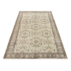 Vidal Tapis de laine 208x114 brun Ultra Vintage pas cher